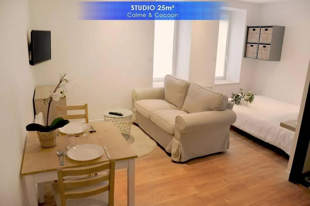 Freskenn 2, Studio 25M² Neuf, Calme & Cocoon Apartment Brest
